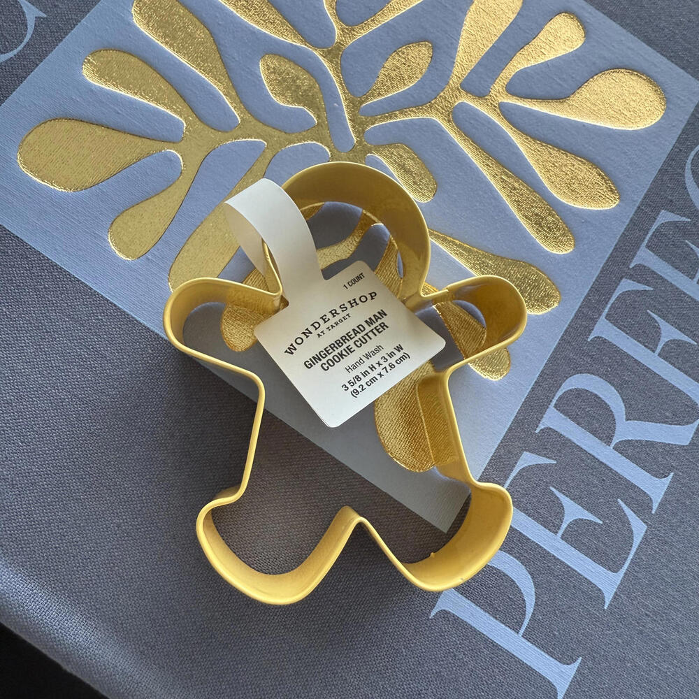 WONDERSHOP x TARGET Gingerbread Man Cookie Cutter